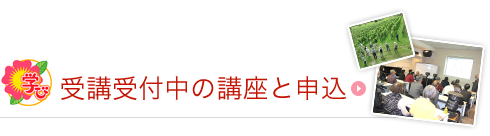 受講受付中の講座と申込